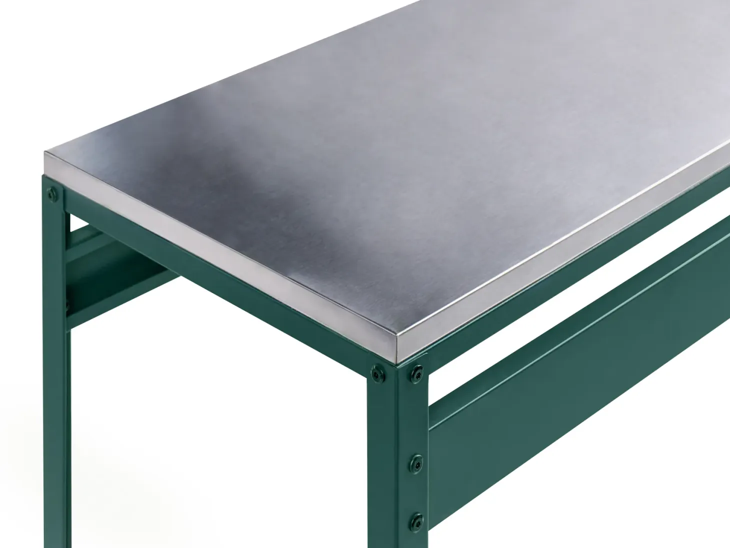 Stół barowy ogrodowy MAENZA 120 cm 40 cm Metal Zielony