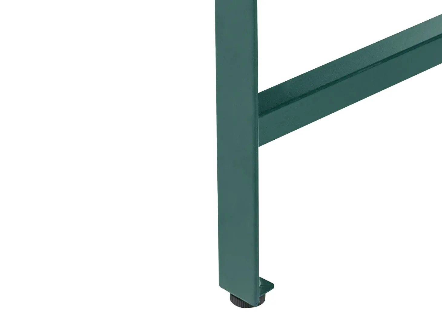 Stół barowy ogrodowy MAENZA 120 cm 40 cm Metal Zielony