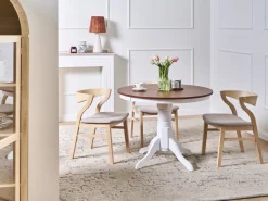 Outlet Stół do jadalni AKRON Jesion brązowy Drewno Stoły Z Litego Drewna|Wszystkie Stoły