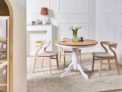 Outlet Stół do jadalni AKRON Jesion jasny Drewno Stoły Z Litego Drewna|Wszystkie Stoły