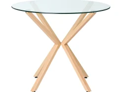 Online Stół do jadalni ALTURA Przezroczysty 90 cm 90 cm Stoły Do Jadalni|Wszystkie Stoły
