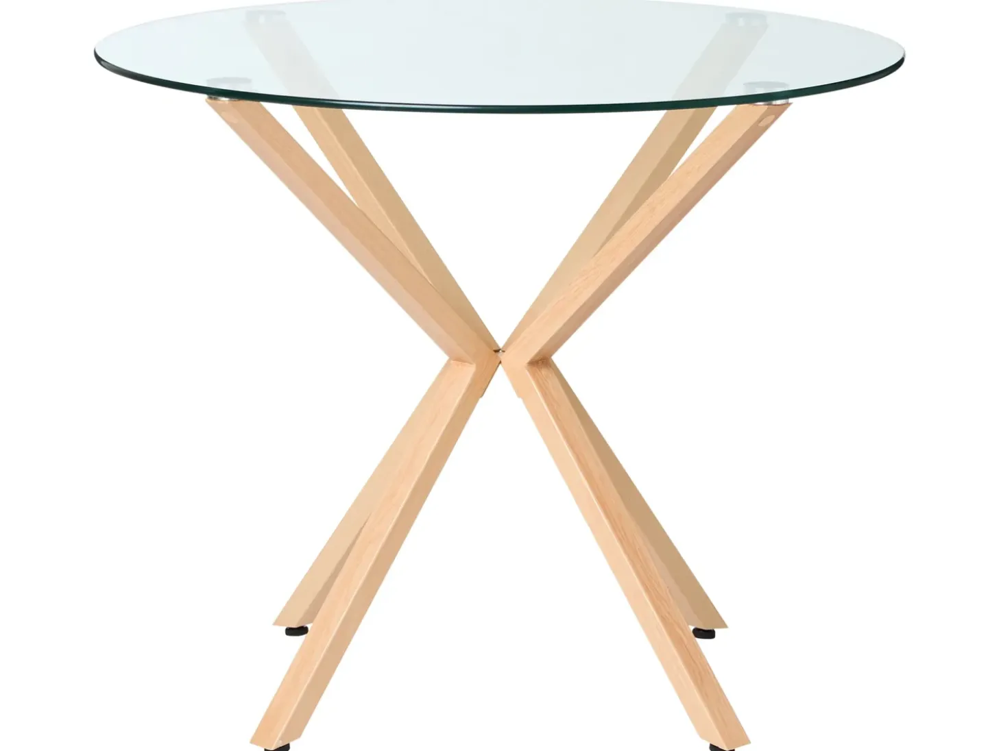 Online Stół do jadalni ALTURA Przezroczysty 90 cm 90 cm Stoły Do Jadalni|Wszystkie Stoły