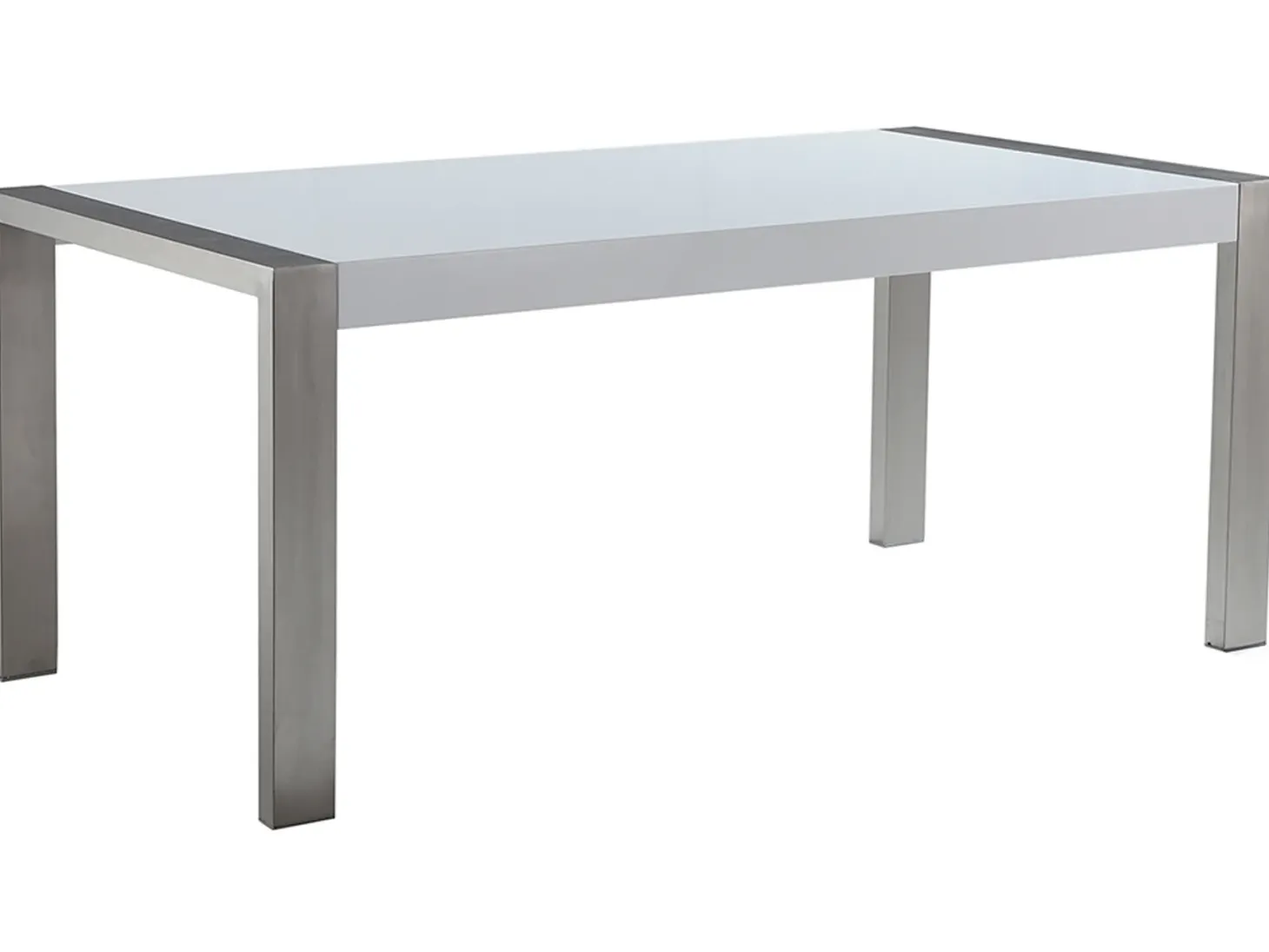Stół do jadalni ARCTIC Srebrny 180 cm 90 cm