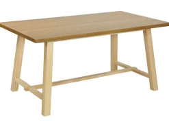 Clearance BARNES Jesion naturalny 160 cm 90 cm Stoły Do Jadalni|Wszystkie Stoły