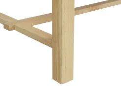 Clearance BARNES Jesion naturalny 160 cm 90 cm Stoły Do Jadalni|Wszystkie Stoły
