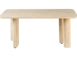 Outlet Stół do jadalni BARROY Efekt trawertynu 180 cm 90 cm Stoły Do Jadalni|Wszystkie Stoły