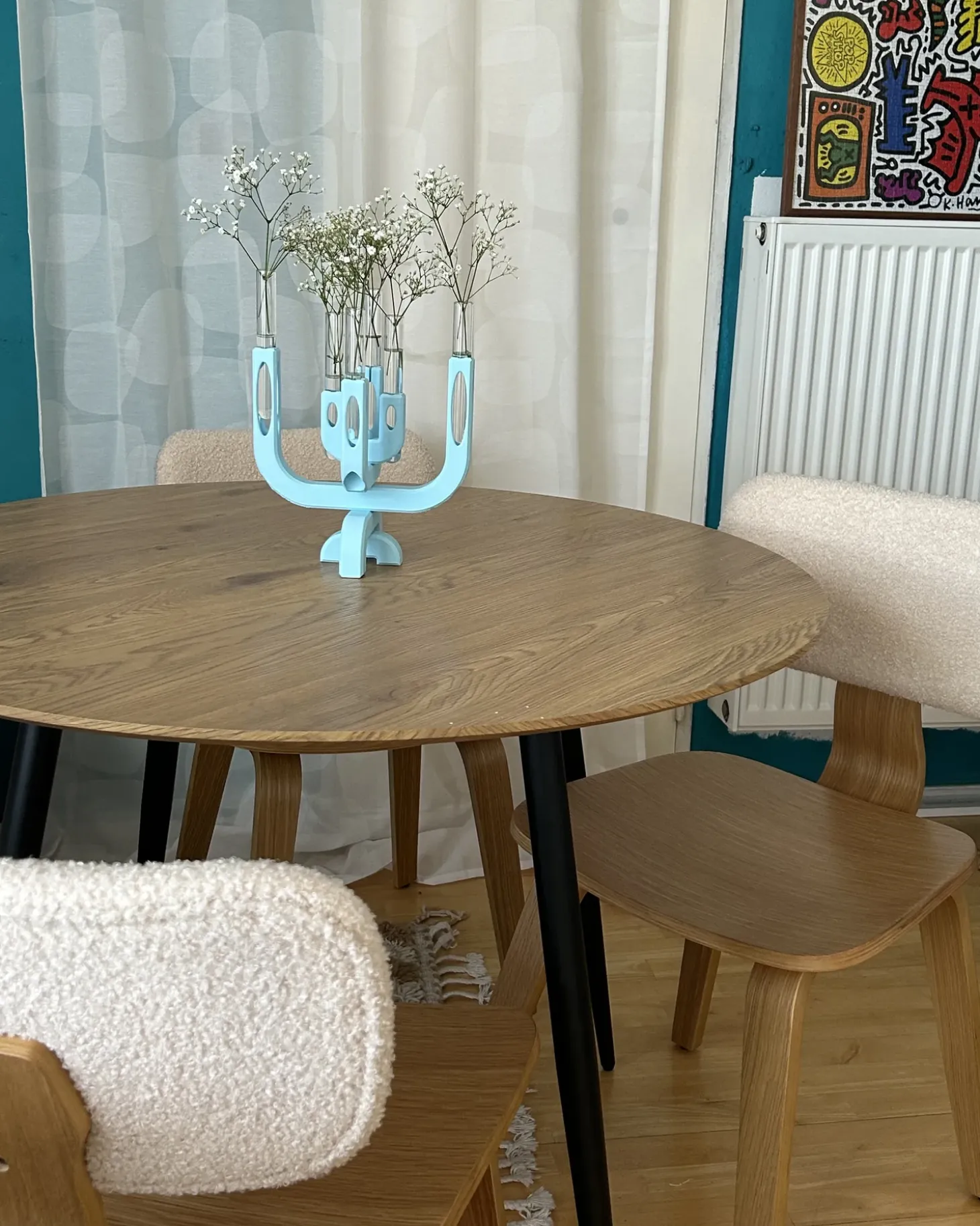 Discount Stół do jadalni BJORKA Jasnobrązowy 100 cm 100 cm Stoły Do Jadalni|Wszystkie Stoły