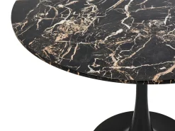 Sale Stół do jadalni BOCA Czarny marmur 90 cm 90 cm Stoły Do Jadalni|Wszystkie Stoły