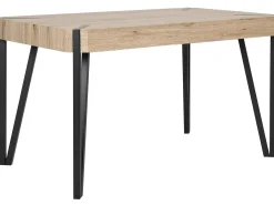 Clearance Stół do jadalni CAMBELL Jasnobrązowy 130 cm 80 cm Stoły Do Jadalni|Wszystkie Stoły