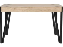 Clearance Stół do jadalni CAMBELL Jasnobrązowy 130 cm 80 cm Stoły Do Jadalni|Wszystkie Stoły