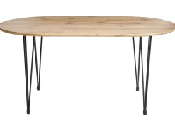 Sale Stół do jadalni CAVELL Jasnobrązowy 160 cm 90 cm Stoły Do Jadalni|Wszystkie Stoły