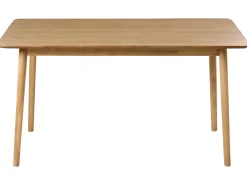Outlet Stół do jadalni ELVYN Dąb jasny 140 cm 80 cm Stoły Do Jadalni|Wszystkie Stoły