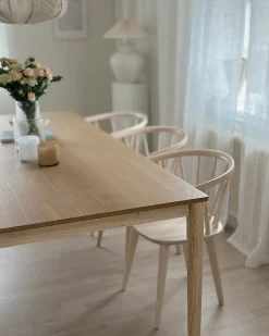 Clearance Stół do jadalni ERMELO Jesion naturalny 200 cm 100 cm Stoły Do Jadalni|Wszystkie Stoły