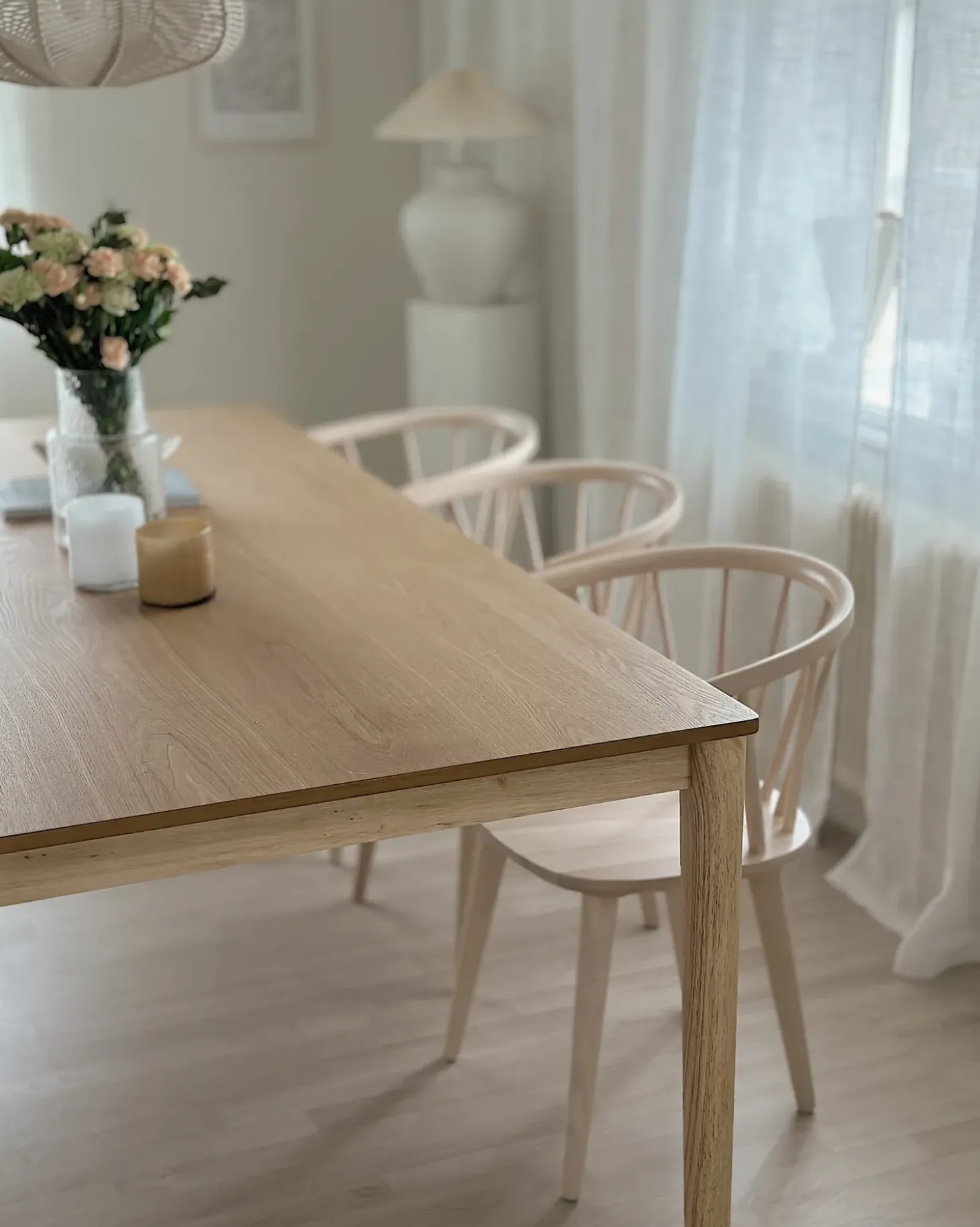 Clearance Stół do jadalni ERMELO Jesion naturalny 200 cm 100 cm Stoły Do Jadalni|Wszystkie Stoły