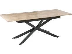 New Stół do jadalni FINLEY Jasnobrązowy 160/200 cm 90 cm Stoły Do Jadalni|Wszystkie Stoły