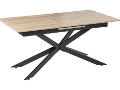 New Stół do jadalni FINLEY Jasnobrązowy 160/200 cm 90 cm Stoły Do Jadalni|Wszystkie Stoły