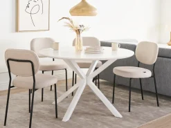 Sale Stół do jadalni FITZROY 120 cm 120 cm Stoły Do Jadalni|Wszystkie Stoły
