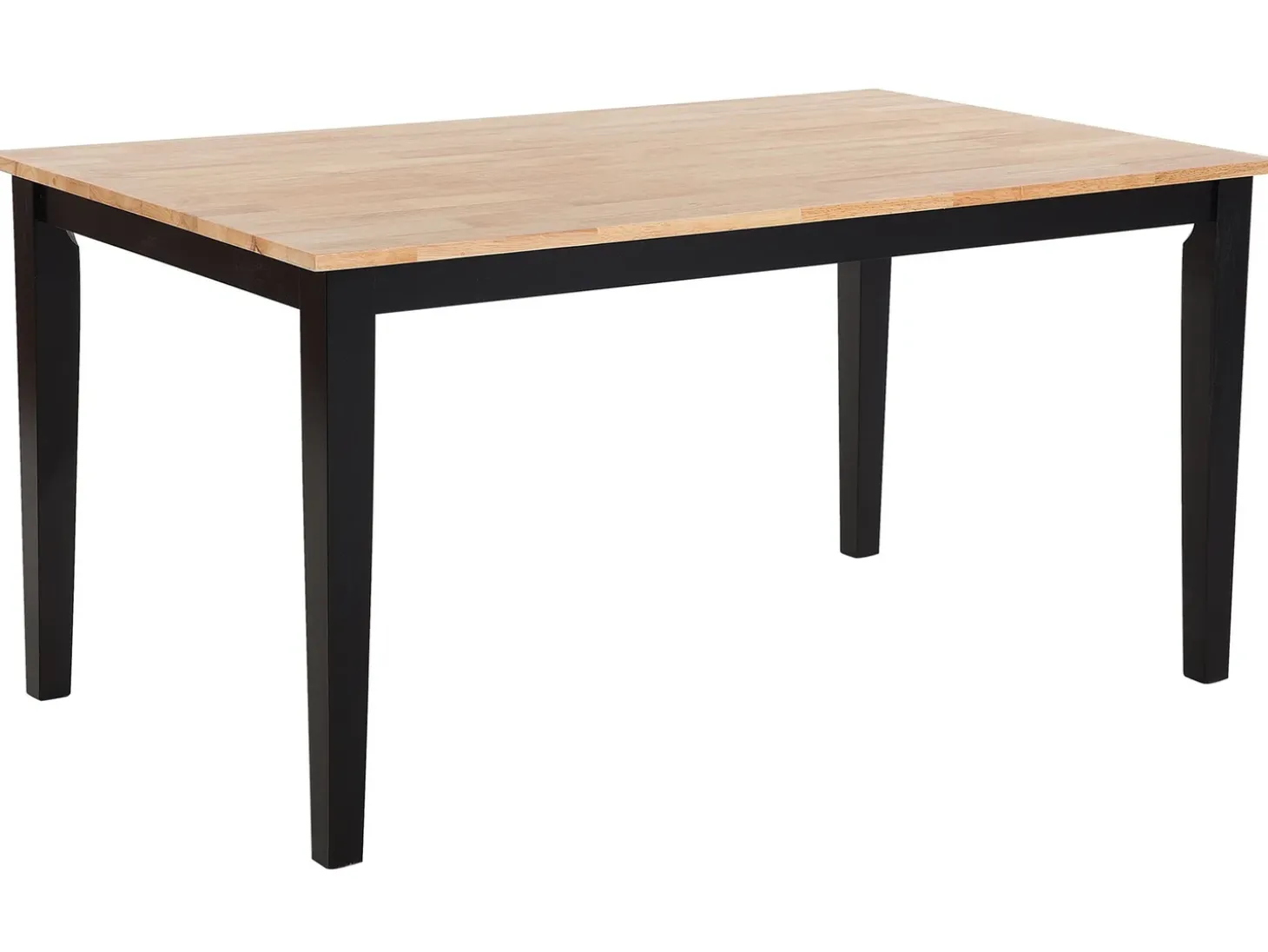 Clearance GEORGIA Czarny 150 cm 90 cm Drewno Stoły Z Litego Drewna|Wszystkie Stoły
