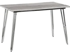 Sale Stół do jadalni GREYTON Biały 120 cm 70 cm Stoły Do Jadalni|Wszystkie Stoły