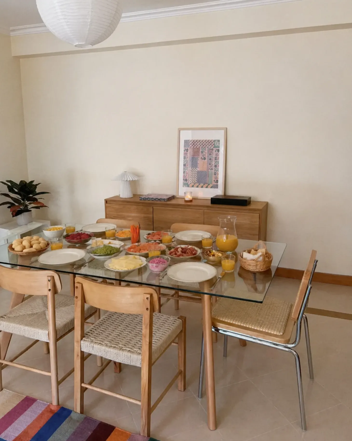 Discount Stół do jadalni HUDSON Przezroczysty 90 cm Szkło hartowane Stoły Do Jadalni|Wszystkie Stoły