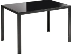 Discount Stół do jadalni LAVOS 120 cm 80 cm Szkło hartowane Stoły Do Jadalni|Wszystkie Stoły