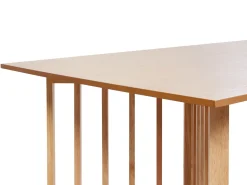 Discount Stół do jadalni LEANDRA Jesion jasny 200 cm 100 cm Stoły Do Jadalni|Wszystkie Stoły