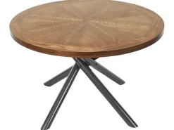 Outlet Stół do jadalni LORENZO Jesion brązowy 120 cm 120 cm Stoły Do Jadalni|Wszystkie Stoły