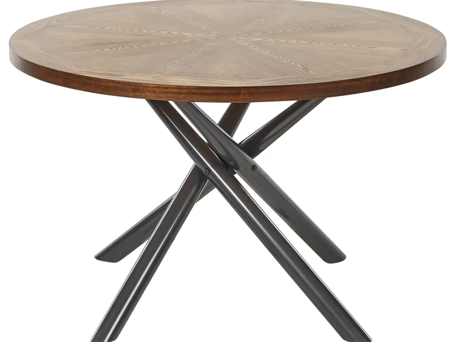Outlet Stół do jadalni LORENZO Jesion brązowy 120 cm 120 cm Stoły Do Jadalni|Wszystkie Stoły