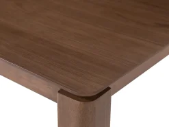 New Stół do jadalni LOTTIE Orzech ciemny 160 cm 90 cm Stoły Do Jadalni|Wszystkie Stoły