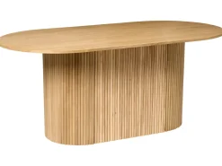 New Stół do jadalni LUNNIN Dąb jasny 90 cm 180 cm Stoły Do Jadalni|Wszystkie Stoły