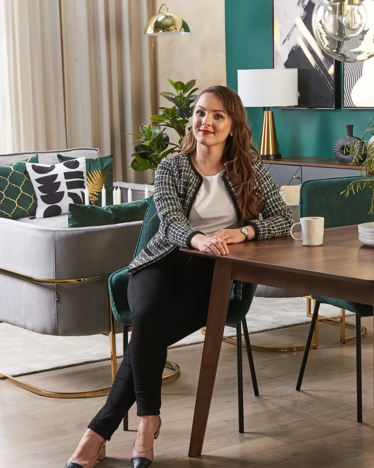 Discount Stół do jadalni MADOX Orzech ciemny 200 cm 100 cm Stoły Do Jadalni|Wszystkie Stoły