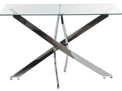 New Stół do jadalni MARAMO 120 cm 70 cm Szkło hartowane Stoły Do Jadalni|Wszystkie Stoły