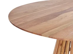 Hot MESILLA 120 cm 120 cm Drewno akacjowe Stoły Z Litego Drewna|Wszystkie Stoły