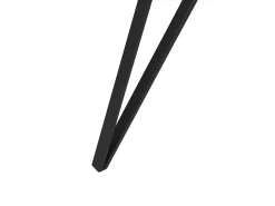Outlet Stół do jadalni MOLDEN Marmur/ czarny 150 cm 80 cm Stoły Do Jadalni|Wszystkie Stoły