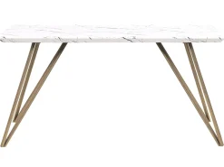 Online Stół do jadalni MOLDEN Marmur/ złoty 150 cm 80 cm Stoły Do Jadalni|Wszystkie Stoły