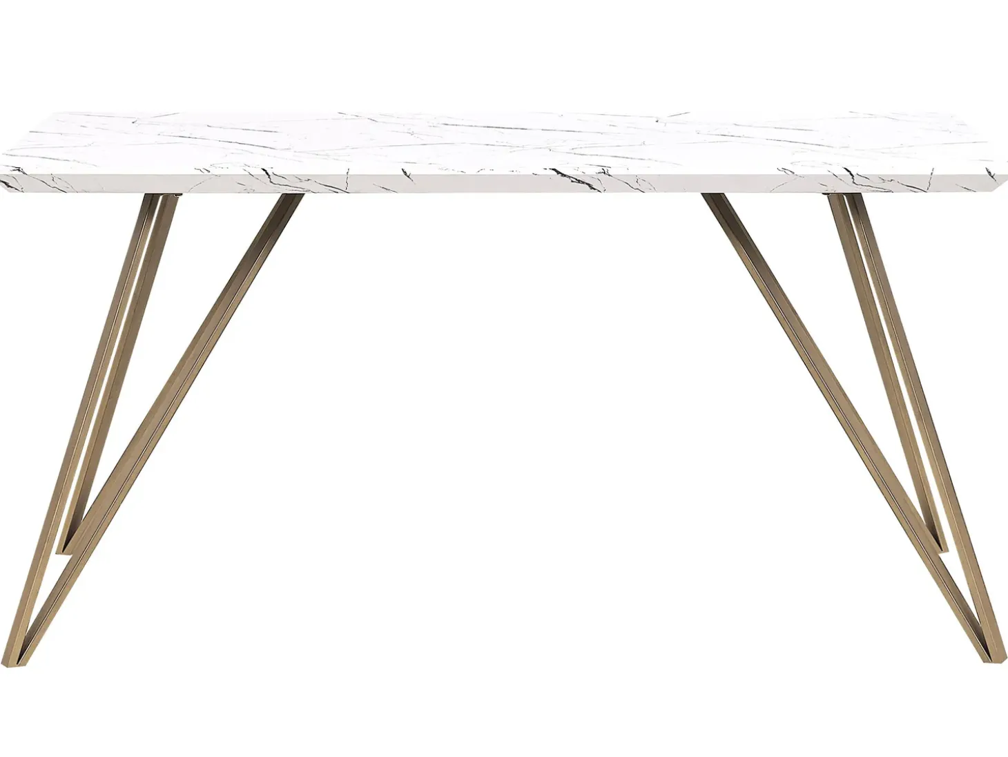 Online Stół do jadalni MOLDEN Marmur/ złoty 150 cm 80 cm Stoły Do Jadalni|Wszystkie Stoły