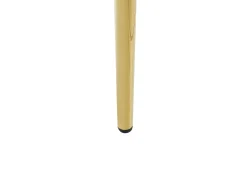 Outlet Stół do jadalni MULGA Marmur/ złoty 120 cm 70 cm Szkło hartowane Stoły Do Jadalni|Wszystkie Stoły