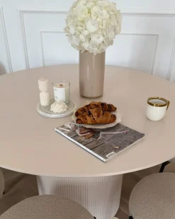 Discount Stół do jadalni NEWELL Jasno 120 cm 120 cm Stoły Do Jadalni|Wszystkie Stoły