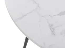 Sale Stół do jadalni ODEON Biały marmur 120 cm 120 cm Stoły Do Jadalni|Wszystkie Stoły