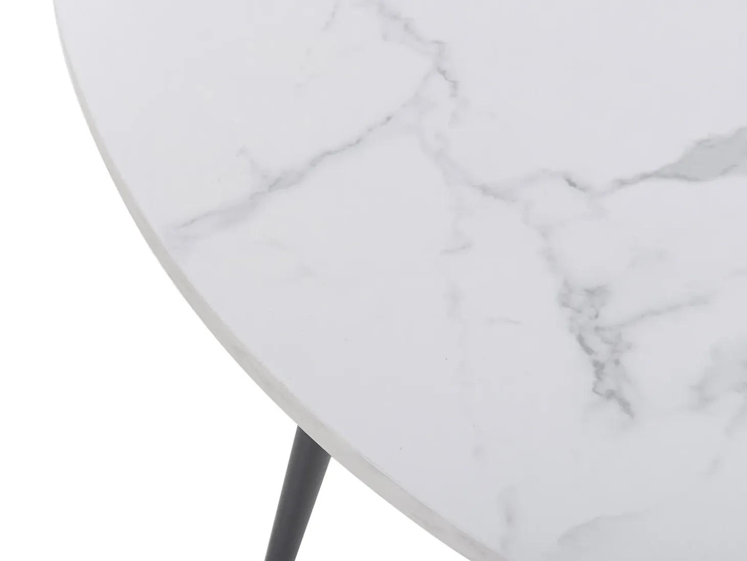 Sale Stół do jadalni ODEON Biały marmur 120 cm 120 cm Stoły Do Jadalni|Wszystkie Stoły
