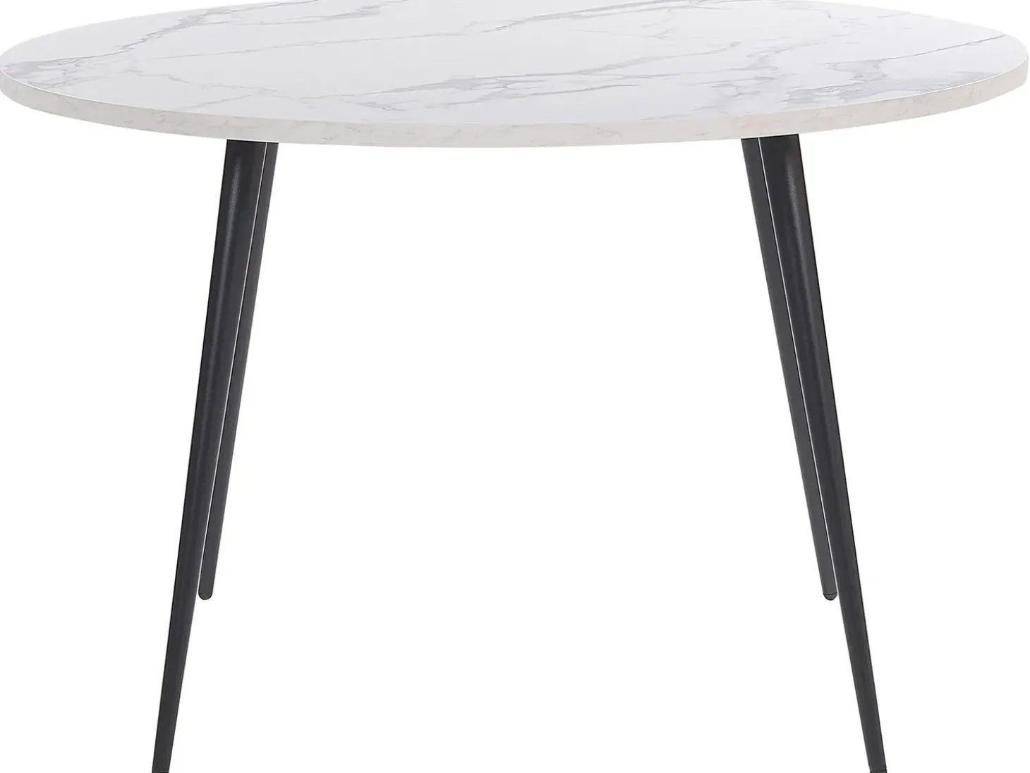 Sale Stół do jadalni ODEON Biały marmur 120 cm 120 cm Stoły Do Jadalni|Wszystkie Stoły