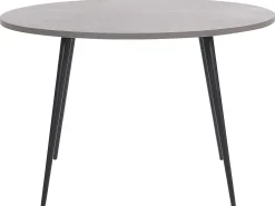 Hot Stół do jadalni ODEON Szary efekt betonu 120 cm 120 cm Stoły Do Jadalni|Wszystkie Stoły