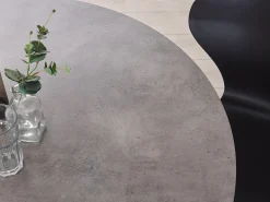 Hot Stół do jadalni ODEON Szary efekt betonu 120 cm 120 cm Stoły Do Jadalni|Wszystkie Stoły