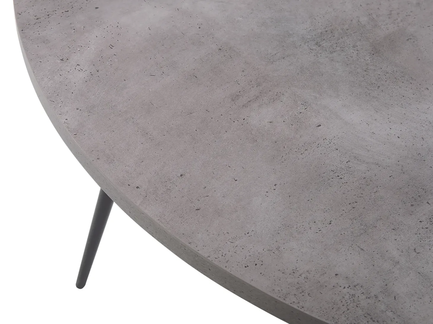 Hot Stół do jadalni ODEON Szary efekt betonu 120 cm 120 cm Stoły Do Jadalni|Wszystkie Stoły
