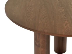 New Stół do jadalni ORIN Jesion ciemny 120 cm 120 cm Stoły Do Jadalni|Wszystkie Stoły