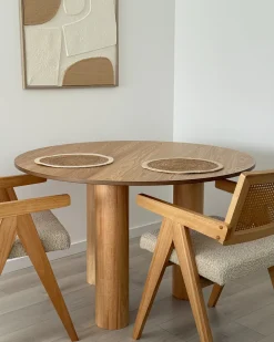 New Stół do jadalni ORIN Jesion jasny 120 cm 120 cm Stoły Do Jadalni|Wszystkie Stoły