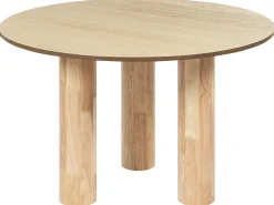 New Stół do jadalni ORIN Jesion jasny 120 cm 120 cm Stoły Do Jadalni|Wszystkie Stoły