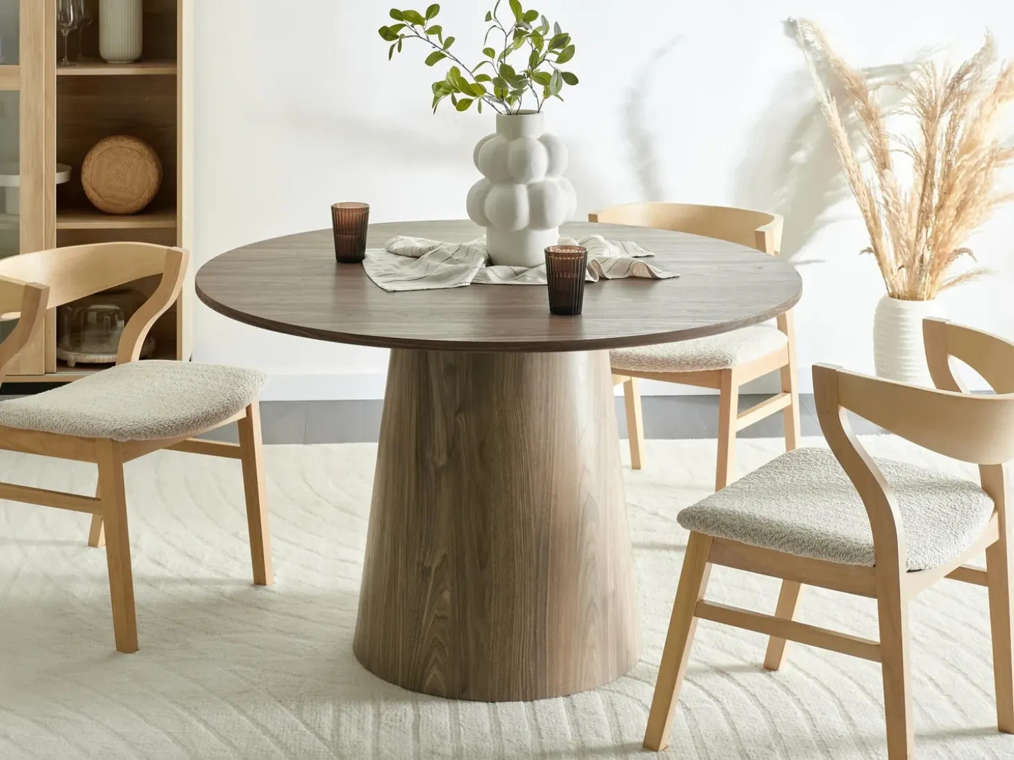 Best Stół do jadalni OYEN Ciemno 120 cm 120 cm Stoły Do Jadalni|Wszystkie Stoły