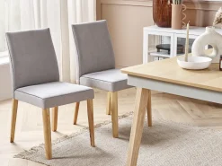 Sale PHOLA Dąb jasny 150 cm 90 cm Stoły Do Jadalni|Wszystkie Stoły