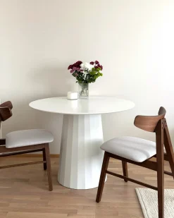 Discount Stół do jadalni PLATO 100 cm 100 cm Metal Stoły Do Jadalni|Wszystkie Stoły